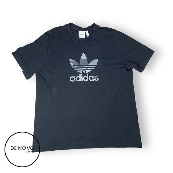 adidas Other - ADIDAS Men's Printed Pullover Short Sleeve T-Shirt Size XL Black